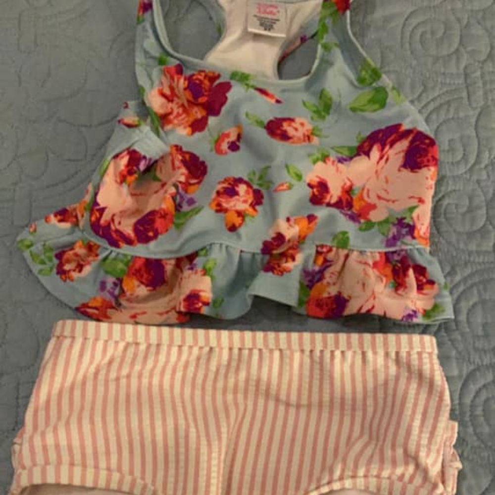 Ruffle Butts 2T Two Piece Swimsuit